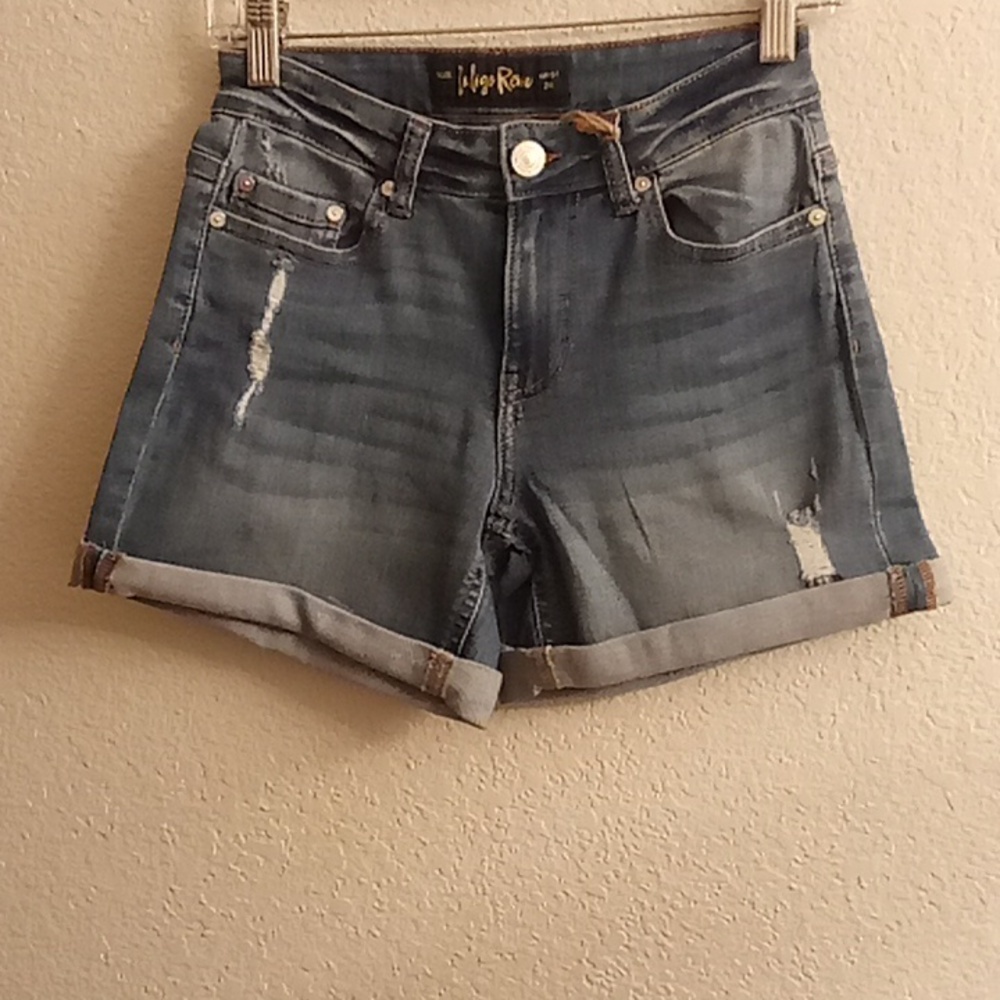 NEW Indigo Rein Stressed Summer Cruise Vacation Size 1 Blue Denim Color B8